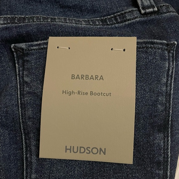 NWT Hudson Jeans Barbara High-Rise Bootcut Jean w/ Slit Hem - Picture 6 of 9